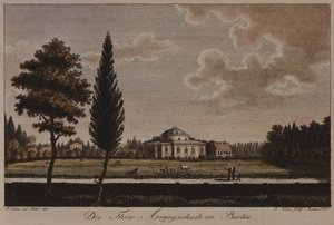 Szkoła Weterynaryjna, Berlin, 1795 (akwaforta)